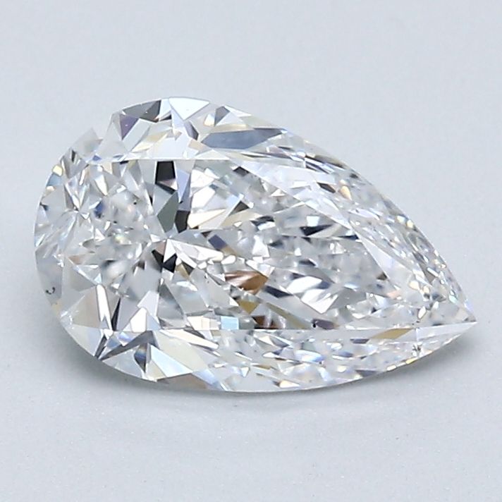 Diamond Natural 1,2Ct D-SI1 Pear - GIA6552635945 1