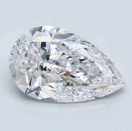 Diamond Natural 1,2Ct D-SI1 Pear - GIA6552635945 1
