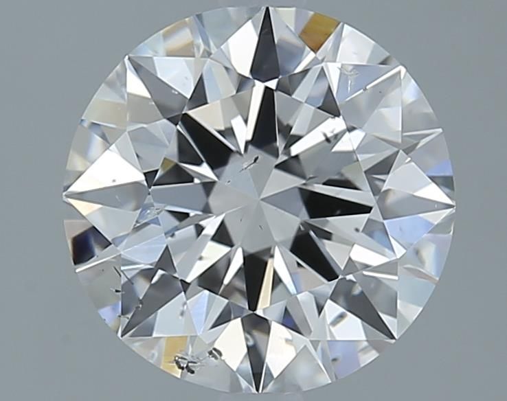 Diamond Natural 1,8Ct D-SI2 Round - GIA7558401318 1