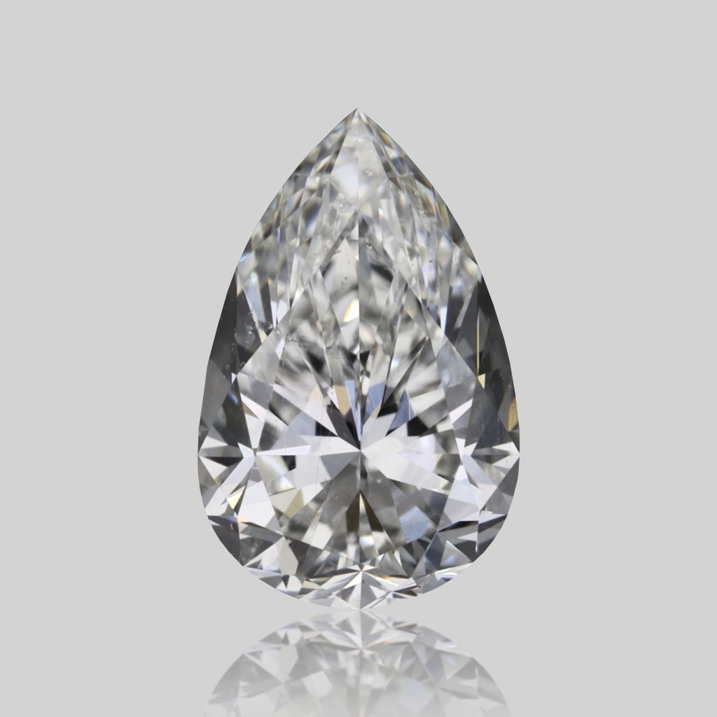 Diamond Natural 0,8Ct G-SI1 Pear - GIA1553416323 1