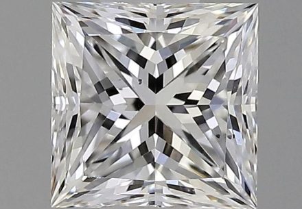 Diamond Natural 1Ct E-VS2 Princess - GIA6392535560 1