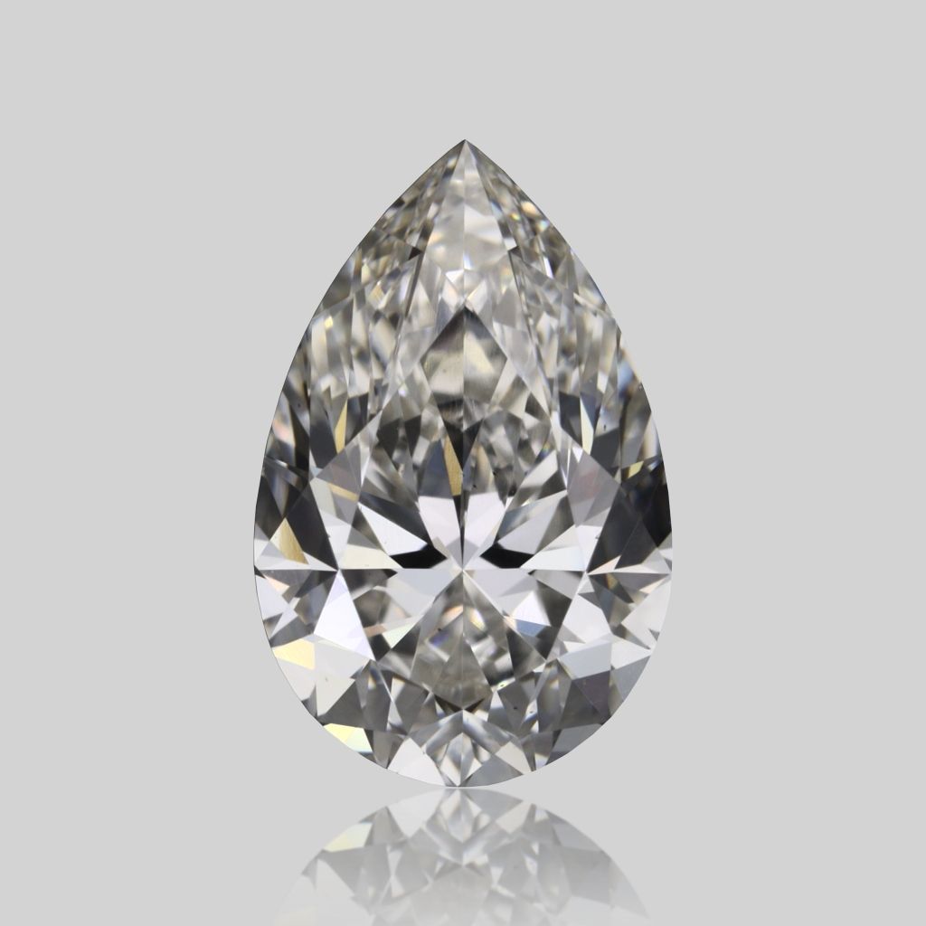 Diamond Natural 0,91Ct I-VS2 Pear - GIA7553017593 1