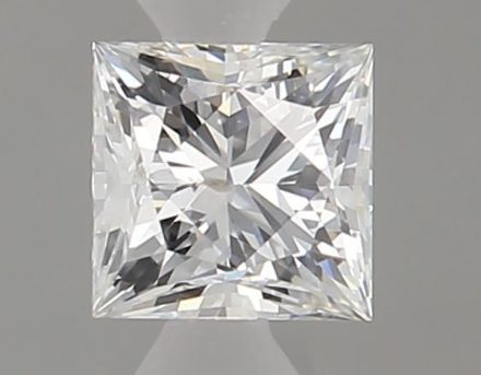 Diamond Natural 0,35Ct F-SI2 Princess - GIA1543128984 1