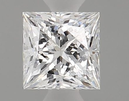 Diamond Natural 0,37Ct F-SI2 Princess - GIA6541131947 1