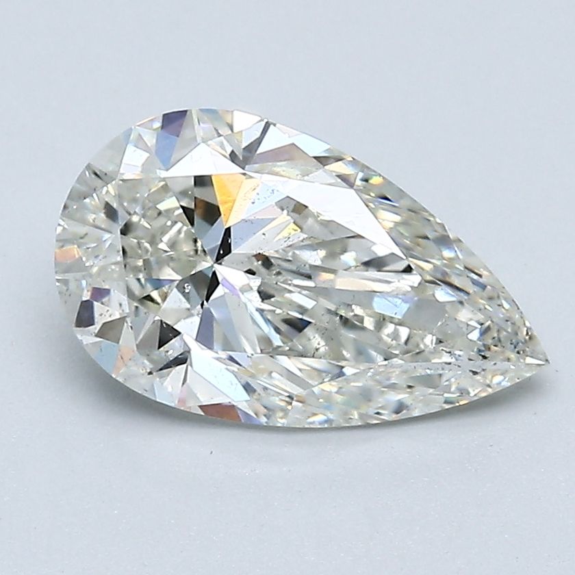 Diamond Natural 1,83Ct I-SI2 Pear - GIA6545459626 1