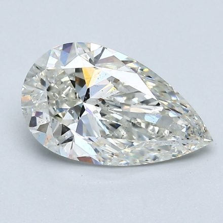 Diamond Natural 1,83Ct I-SI2 Pear - GIA6545459626 1