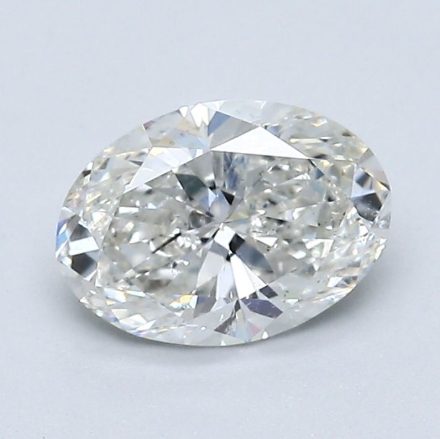 Diamond Natural 1,2Ct H-SI2 Oval - GIA6555506619 1