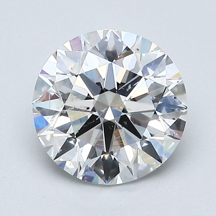 Diamond Natural 1,76Ct G-SI2 Round - GIA5553420282 1