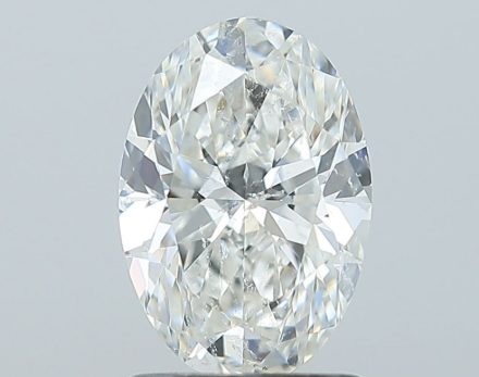 Diamond Natural 1,52Ct G-SI2 Oval - HRD260000211603 1