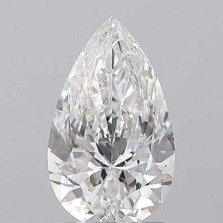 Diamond Natural 1,7Ct F-SI2 Pear - GIA6552695880 1