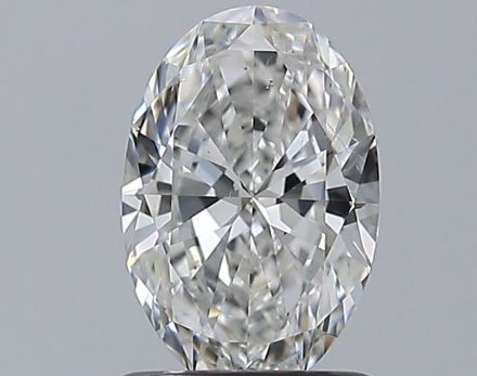 Diamond Natural 1Ct F-SI1 Oval - GIA6552104543 1