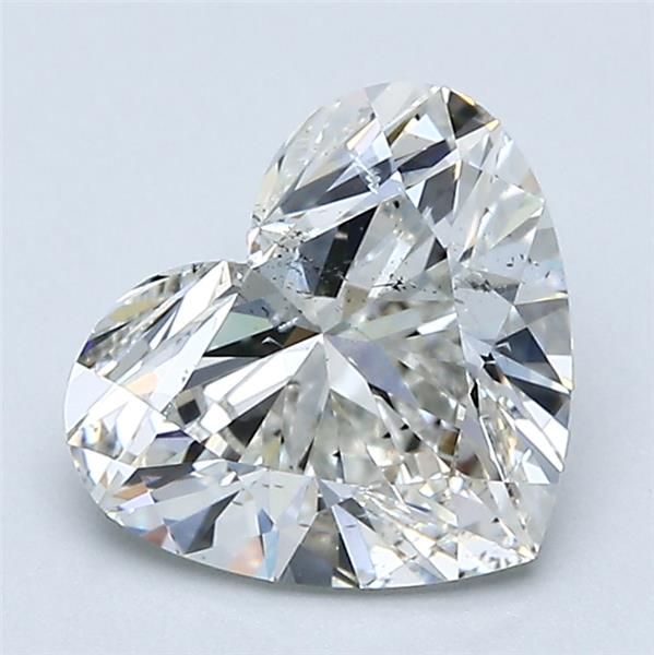 Diamond Natural 1,71Ct I-SI1 Heart - GIA2406814582 1