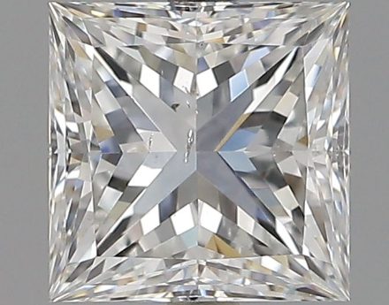 Diamond Natural 1,73Ct F-SI2 Princess - GIA1557334591 1