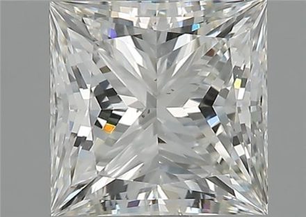 Diamond Natural 1,71Ct G-SI1 Princess - GIA5156929970 1