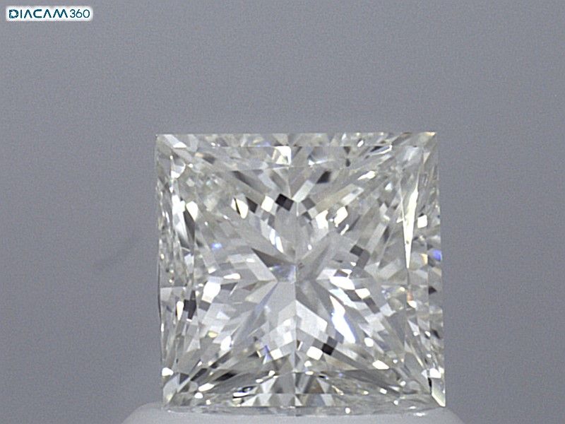 Diamond Natural 1,02Ct I-VS2 Princess - GIA3415471178 1