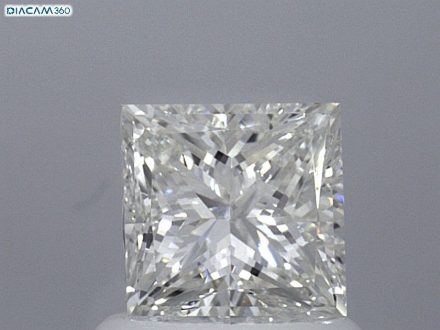 Diamond Natural 1,02Ct I-VS2 Princess - GIA3415471178 1