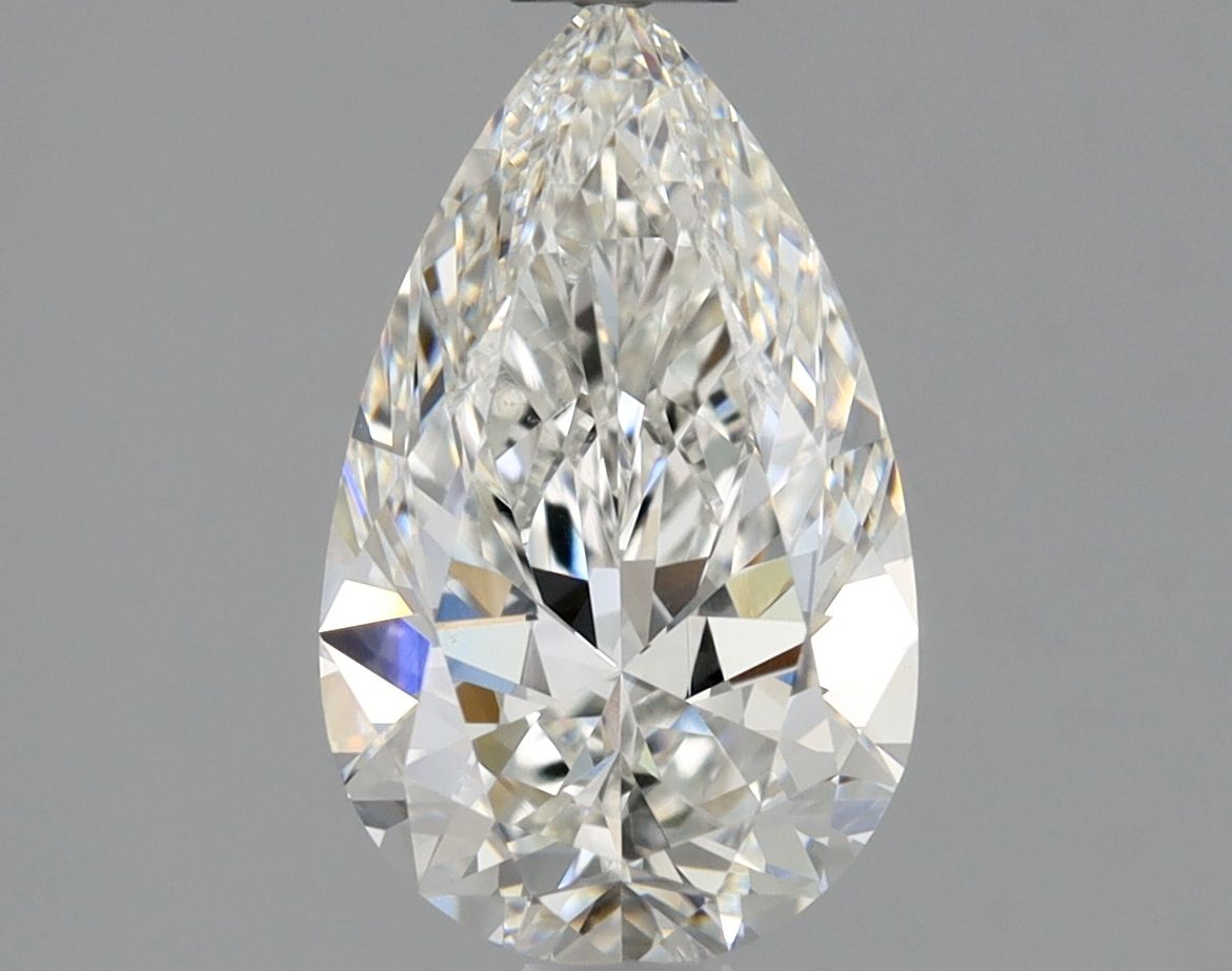 Diamond Natural 1Ct G-VS2 Pear - GIA6532611217 1