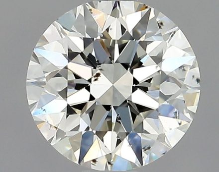 Diamond Natural 1Ct H-SI2 Round - GIA6551325169 1