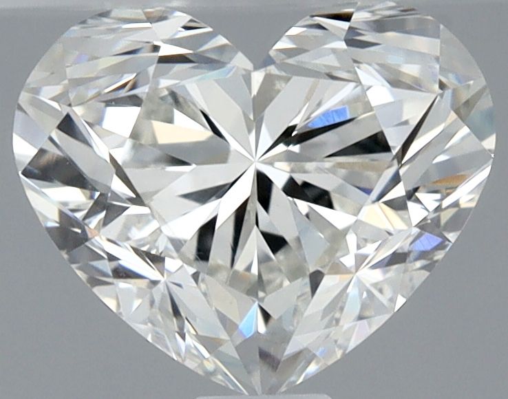 Diamond Natural 0,9Ct H-SI1 Heart - GIA1558469131 1
