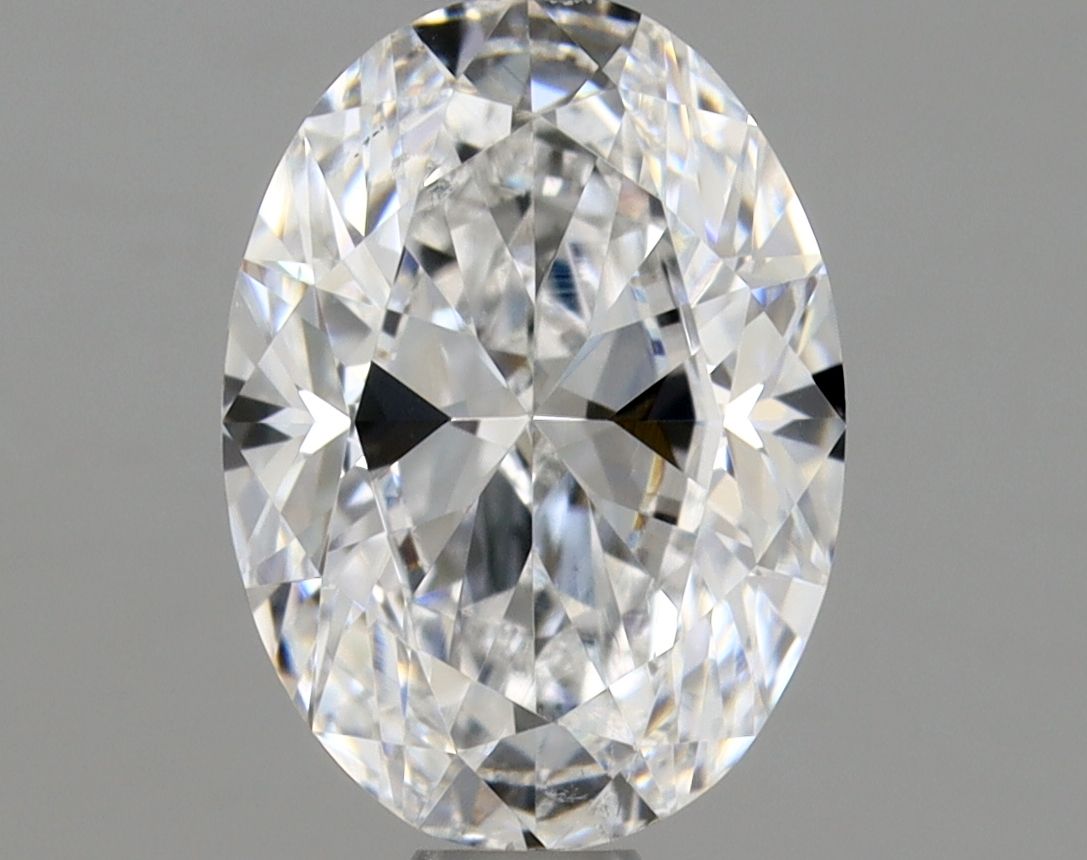 Diamond Natural 0,9Ct D-SI1 Oval - GIA1558314496 1