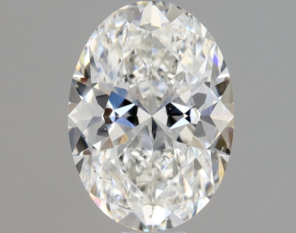 Diamond Natural 0,9Ct G-SI2 Oval - GIA5553314097 1