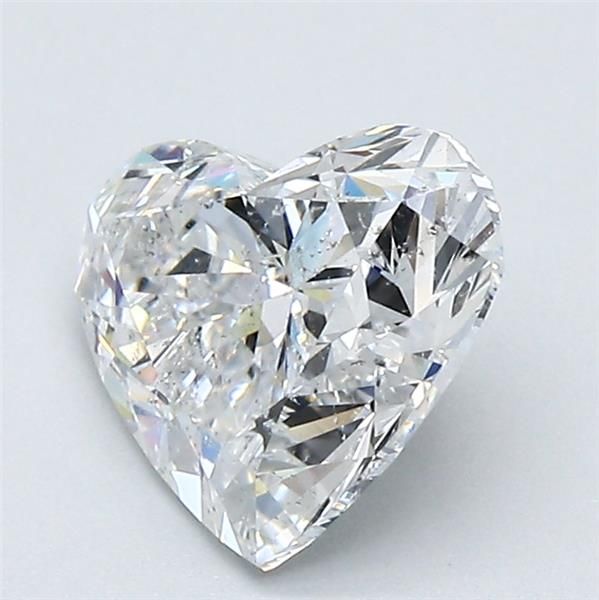 Diamond Natural 1,73Ct D-SI2 Heart - GIA2448855859 1