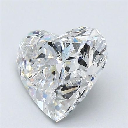 Diamond Natural 1,73Ct D-SI2 Heart - GIA2448855859 1