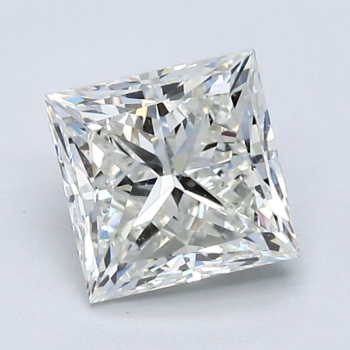 Diamond Natural 1,5Ct J-SI1 Princess - GIA6555384323 1