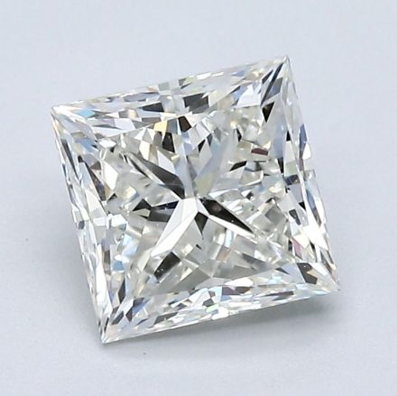 Diamond Natural 1,5Ct J-SI1 Princess - GIA6555384323 1
