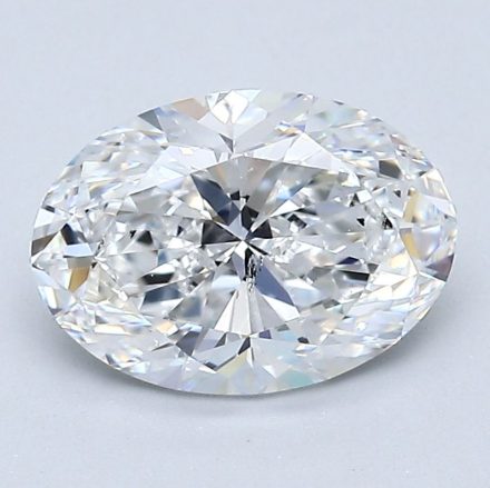 Diamond Natural 1,71Ct E-SI2 Oval - GIA5543770249 1