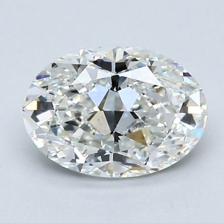 Diamond Natural 1,3Ct H-VS2 Oval - GIA7558693046 1