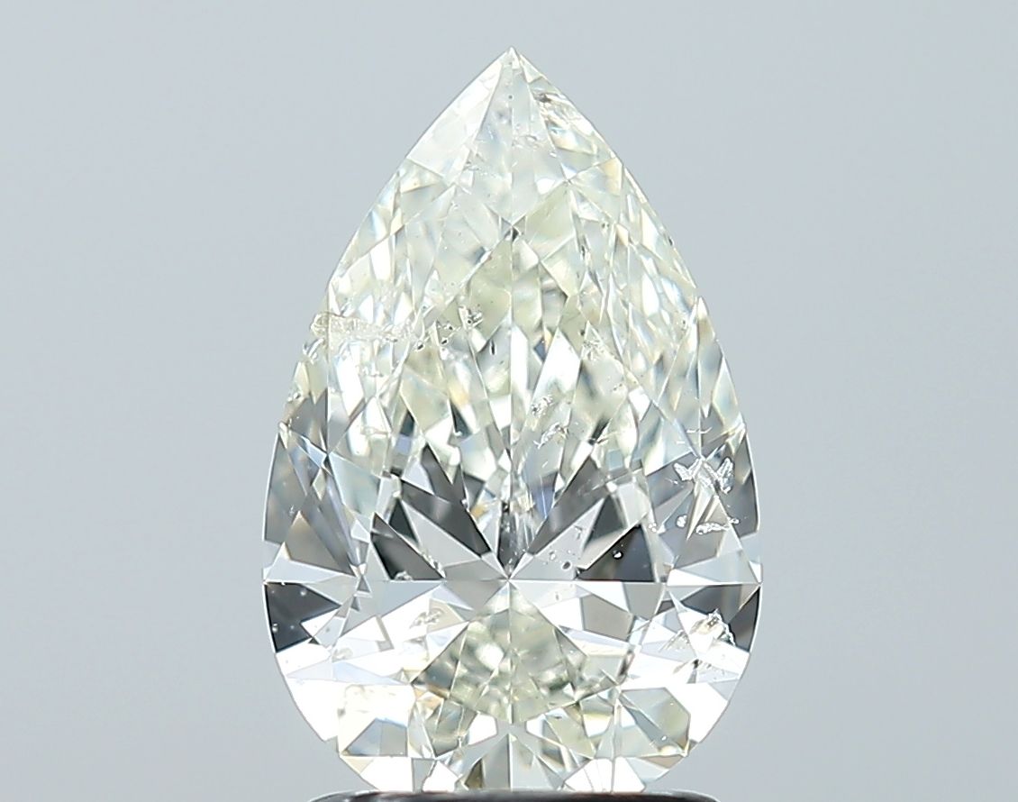 Diamond Natural 1,56Ct I-SI2 Pear - HRD260000120298 1