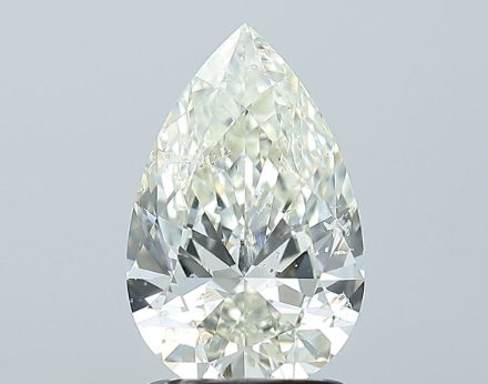 Diamond Natural 1,56Ct I-SI2 Pear - HRD260000120298 1