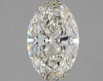 Diamond Natural 1,7Ct I-SI2 Oval - GIA6555236111 1