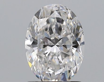 Diamond Natural 1,51Ct D-SI1 Oval - GIA2534444380 1