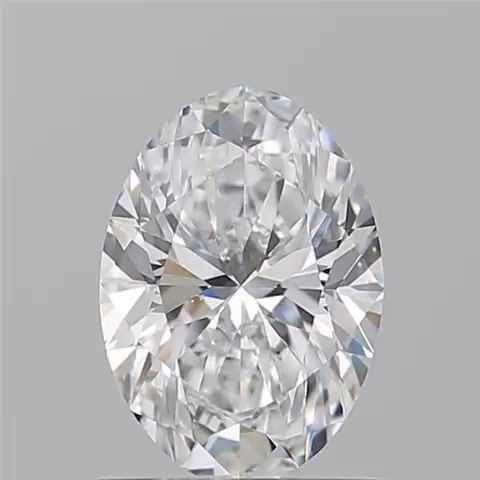 Diamond Natural 1,02Ct D-SI1 Oval - GIA5543250494 1