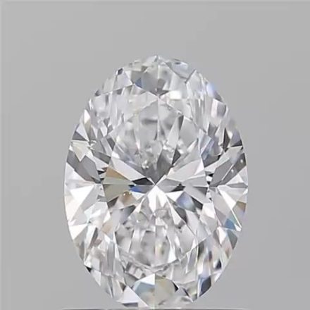 Diamond Natural 1,02Ct D-SI1 Oval - GIA5543250494 1
