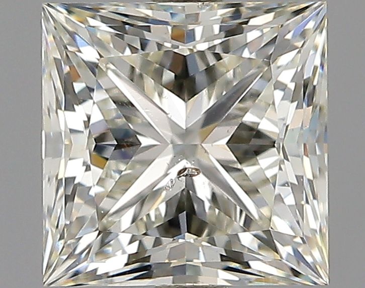 Diamond Natural 1,5Ct K-SI2 Princess - GIA2548849090 1