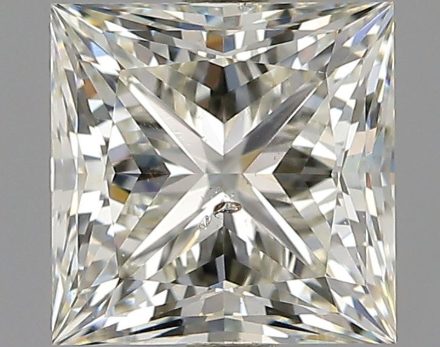 Diamond Natural 1,5Ct K-SI2 Princess - GIA2548849090 1