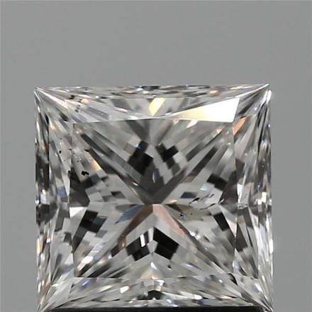 Diamond Natural 1,52Ct I-SI2 Princess - GIA2466801909 1