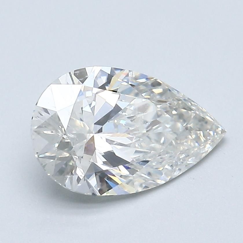 Diamond Natural 1,77Ct G-SI2 Pear - GIA6492732642 1