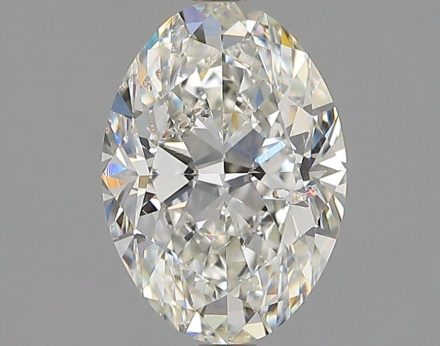 Diamond Natural 1,54Ct H-SI2 Oval - GIA6551236116 1