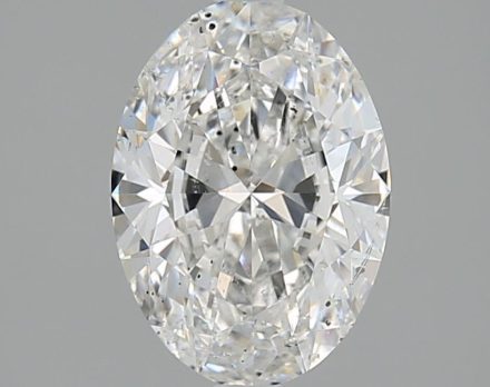 Diamond Natural 1,7Ct F-SI2 Oval - GIA1557130179 1