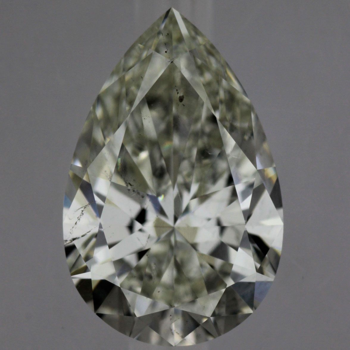 Diamond Natural 1,51Ct J-SI1 Pear - GIA6412475562 1