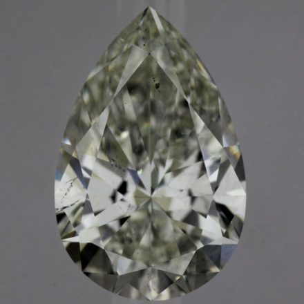 Diamond Natural 1,51Ct J-SI1 Pear - GIA6412475562 1