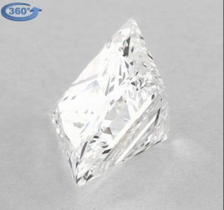 Diamond Natural 1,55Ct G-VS2 Princess - GIA2201108445 1