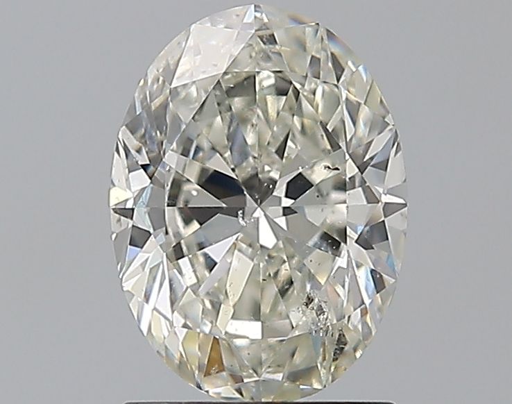 Diamond Natural 1,51Ct J-SI2 Oval - GIA6472794354 1