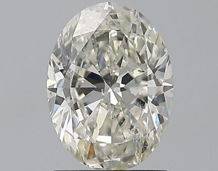 Diamond Natural 1,51Ct J-SI2 Oval - GIA6472794354 1