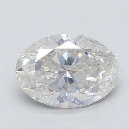 Diamond Natural 1,7Ct G-SI2 Oval - GIA3555360443 1