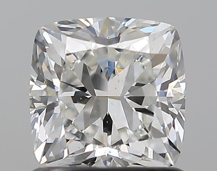 Diamond Natural 1,08Ct G-SI1 Cushion - GIA7462594930 1
